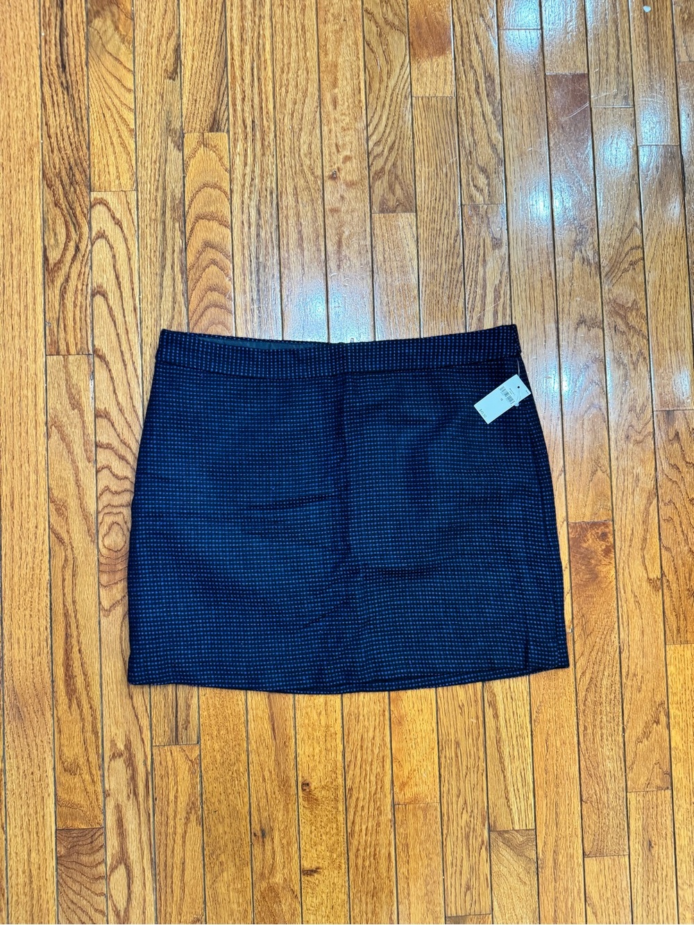 GAP Y2K Purple and Black Textured Mini Skirt
